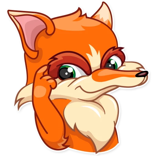 😏 Стикер «Go, Fox!» для Telegram