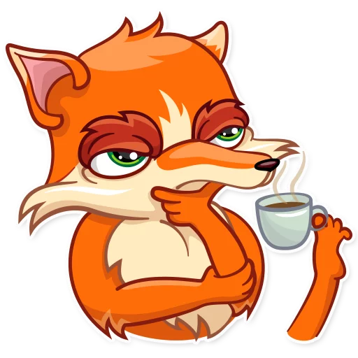 🤔 Стикер «Go, Fox!» для Telegram