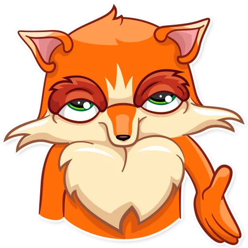 👋 Стикер «Go, Fox!» для Telegram