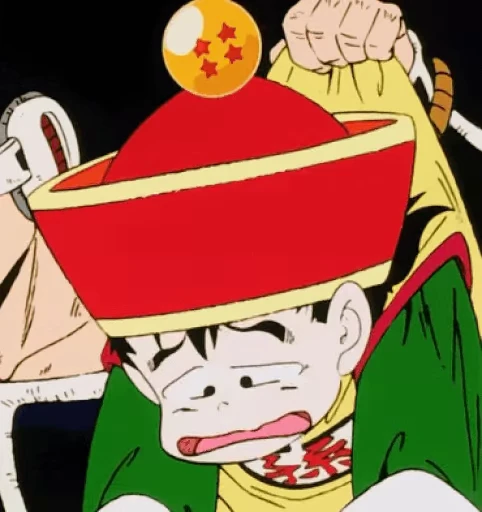 😭 Стикер «Gohan - Saiyan Saga» для Telegram