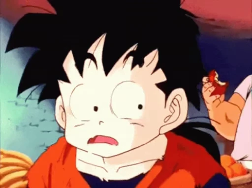 😴 Стикер «Gohan - Saiyan Saga» для Telegram