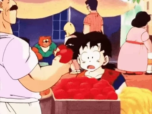 🤤 Стикер «Gohan - Saiyan Saga» для Telegram
