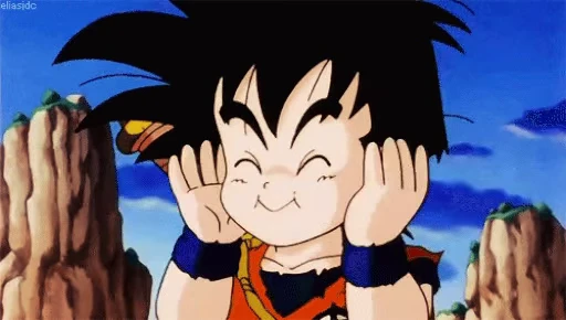 🤪 Стикер «Gohan - Saiyan Saga» для Telegram