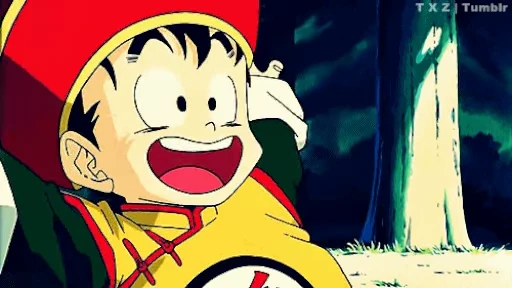 😃 Стикер «Gohan - Saiyan Saga» для Telegram