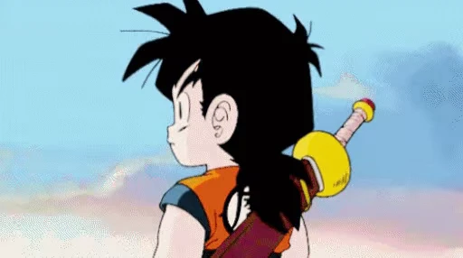 🧐 Стикер «Gohan - Saiyan Saga» для Telegram