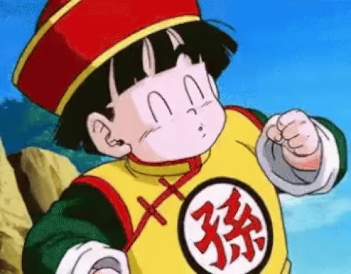 Стикерпак Gohan - Saiyan Saga для Telegram