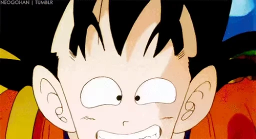😀 Стикер «Gohan - Saiyan Saga» для Telegram