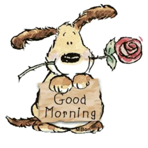 🤗 Стикер «Good Morning» для Telegram