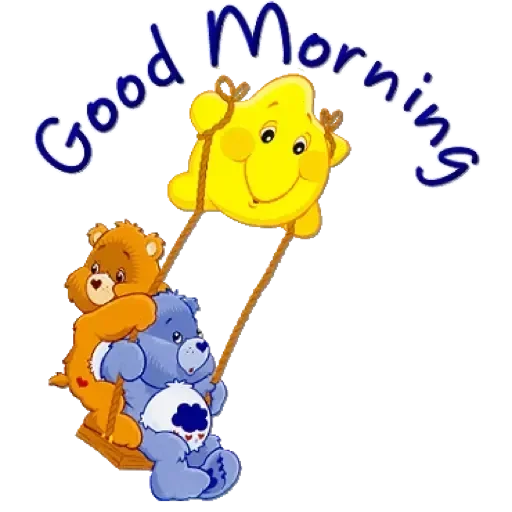 🤗 Стикер «Good Morning» для Telegram