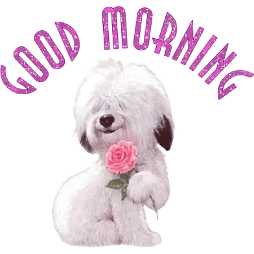 🤗 Стикер «Good Morning» для Telegram