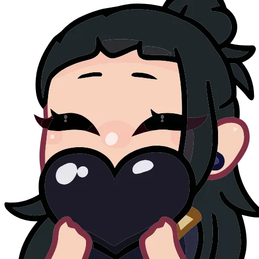 🖤 Эмодзи «Gojo and Geto» для Telegram