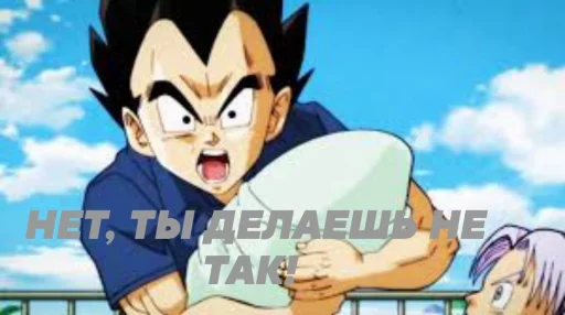 😯 Стикер «Goku?» для Telegram