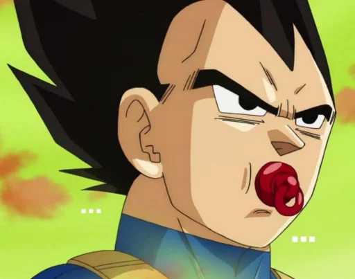 😶 Стикер «Goku?» для Telegram
