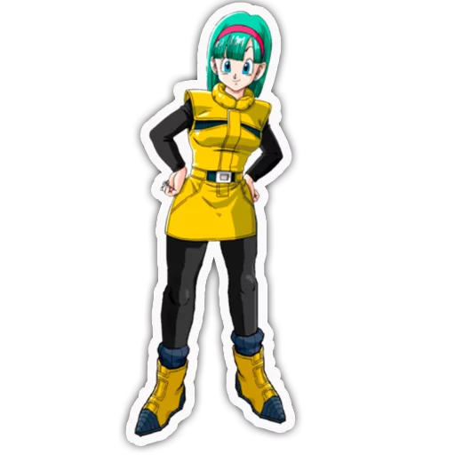 👩 Стикер «Goku&;s Friends» для Telegram