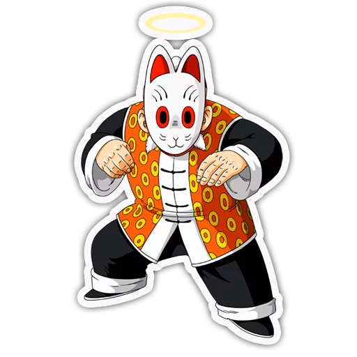 🐯 Стикер «Goku&;s Friends» для Telegram