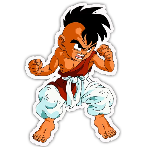 👱 Стикер «Goku&;s Friends» для Telegram