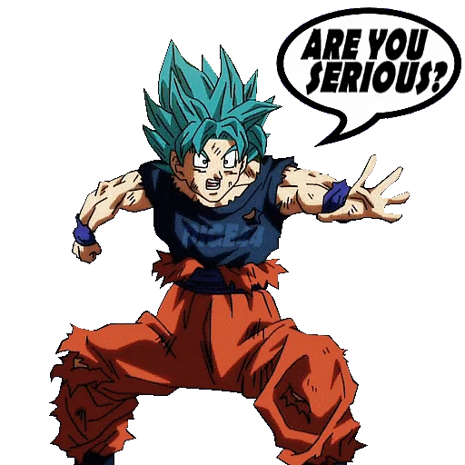 ❔ Стикер «GOKU» для Telegram