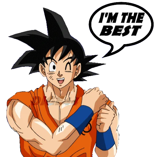 🏆 Стикер «GOKU» для Telegram