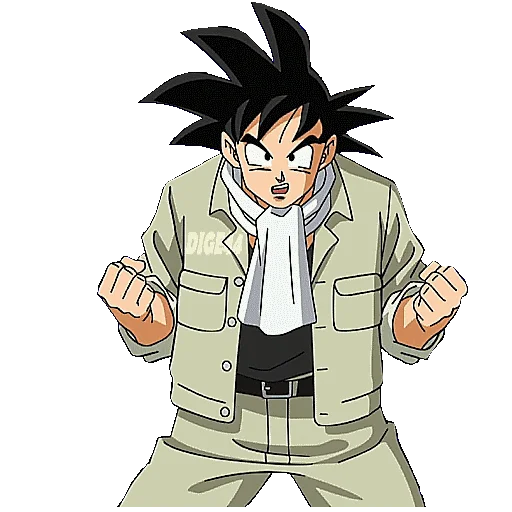 😠 Стикер «GOKU» для Telegram