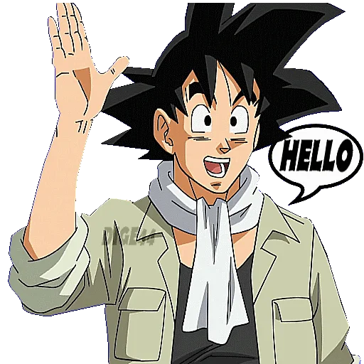 👋 Стикер «GOKU» для Telegram