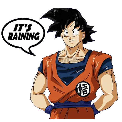 ⛈ Стикер «GOKU» для Telegram