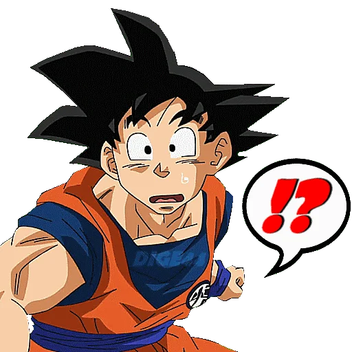 ⁉️ Стикер «GOKU» для Telegram