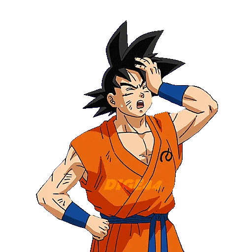 🤦 Стикер «GOKU» для Telegram