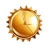 🤩 Эмодзи «Жёлтые буквы, золотые иконки» для Telegram