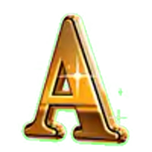 Стикерпак Golden Font для Telegram