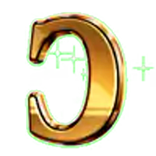 🔠 Эмодзи «Golden Font» для Telegram