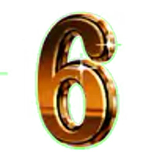 6️⃣ Эмодзи «Golden Font» для Telegram