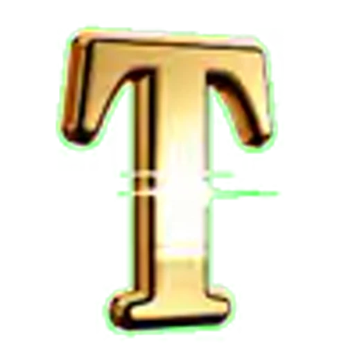 🔠 Эмодзи «Golden Font» для Telegram