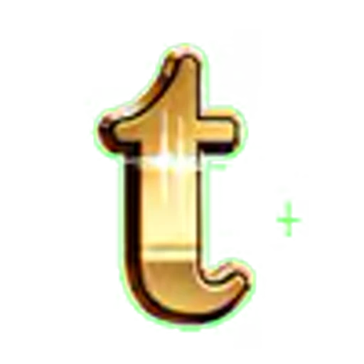 🔡 Эмодзи «Golden Font» для Telegram