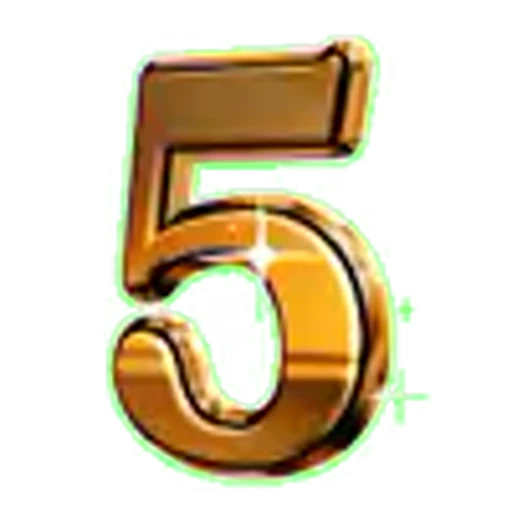 5️⃣ Эмодзи «Golden Font» для Telegram