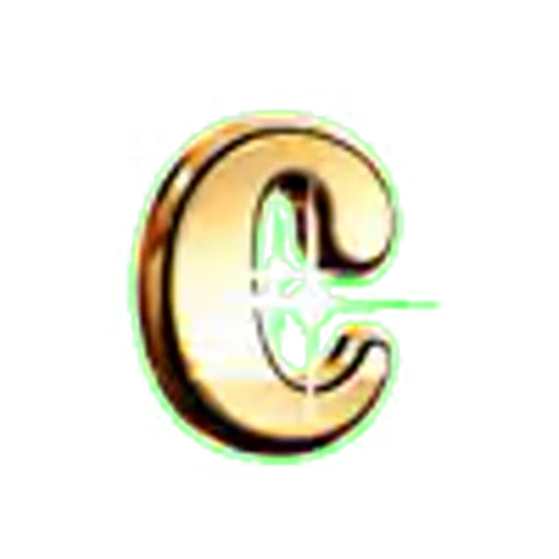 🔡 Эмодзи «Golden Font» для Telegram