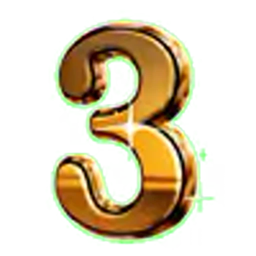 3️⃣ Эмодзи «Golden Font» для Telegram