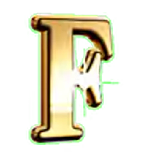 🔠 Эмодзи «Golden Font» для Telegram