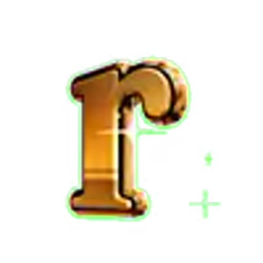 🔡 Эмодзи «Golden Font» для Telegram