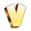 Стикер 22 Golden Font