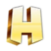 Стикер 8 Golden Font