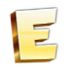 Стикер 5 Golden Font