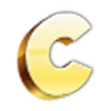 Стикер 57 Golden Font