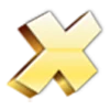 Стикер 24 Golden Font