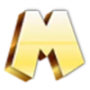 Стикер 13 Golden Font