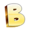 Стикер 37 Golden Font