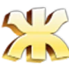 Стикер 44 Golden Font