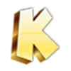 Стикер 11 Golden Font