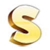 Стикер 19 Golden Font