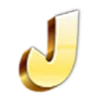 Стикер 10 Golden Font