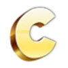 Стикер 3 Golden Font